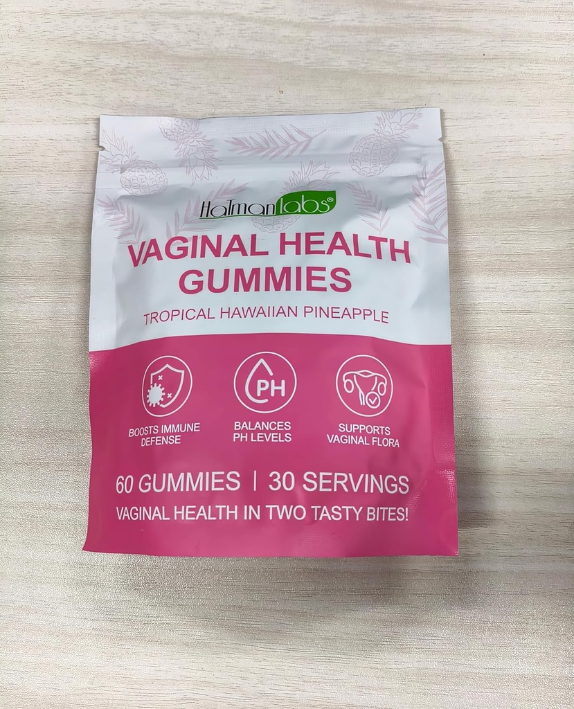 Vital Sourcing Vrouwelijke Balance Gummies, Vaginale Probiotica voor vrouwen, Ananas Gummies, Revitaliseren Vaginale Gezondheid, Optimaliseren PH Balance - Probiotica voor de spijsvertering gezondheid