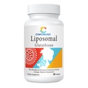 Liposomale Glutathion Softgels, Verbeterde Absorptie - Liposomale Levering, Actieve Vorm L-Glutathione, Cellulair, Immuunfunctie en Lever Detox, Rijk aan Antioxidant Formule, Glutenvrij, 60 Softgels