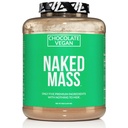 Naked Vegan Mass - Chocolate Vegan Weight Gainer - 1.280 Calorieën, non-GMO, soja & Glutenvrij, Geen kunstmatige ingrediënten - 8LB Bulk - 11 porties