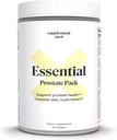 Essential Prostate Health Pack - Dagelijkse Multivitamine Supplementen voor mannen w/Saw Palmetto, Vitaminen, Mineralen - Dagelijkse Multivitamine voor mannen ter ondersteuning van prostaat en algemene gezondheid - 30 pakketten