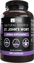 PURE ORIGINEEL INGREDIËNTEN St. John's Wort (365 Capsules) Geen Magnesium of Rijst Fillers, altijd zuiver, Lab geverifieerd