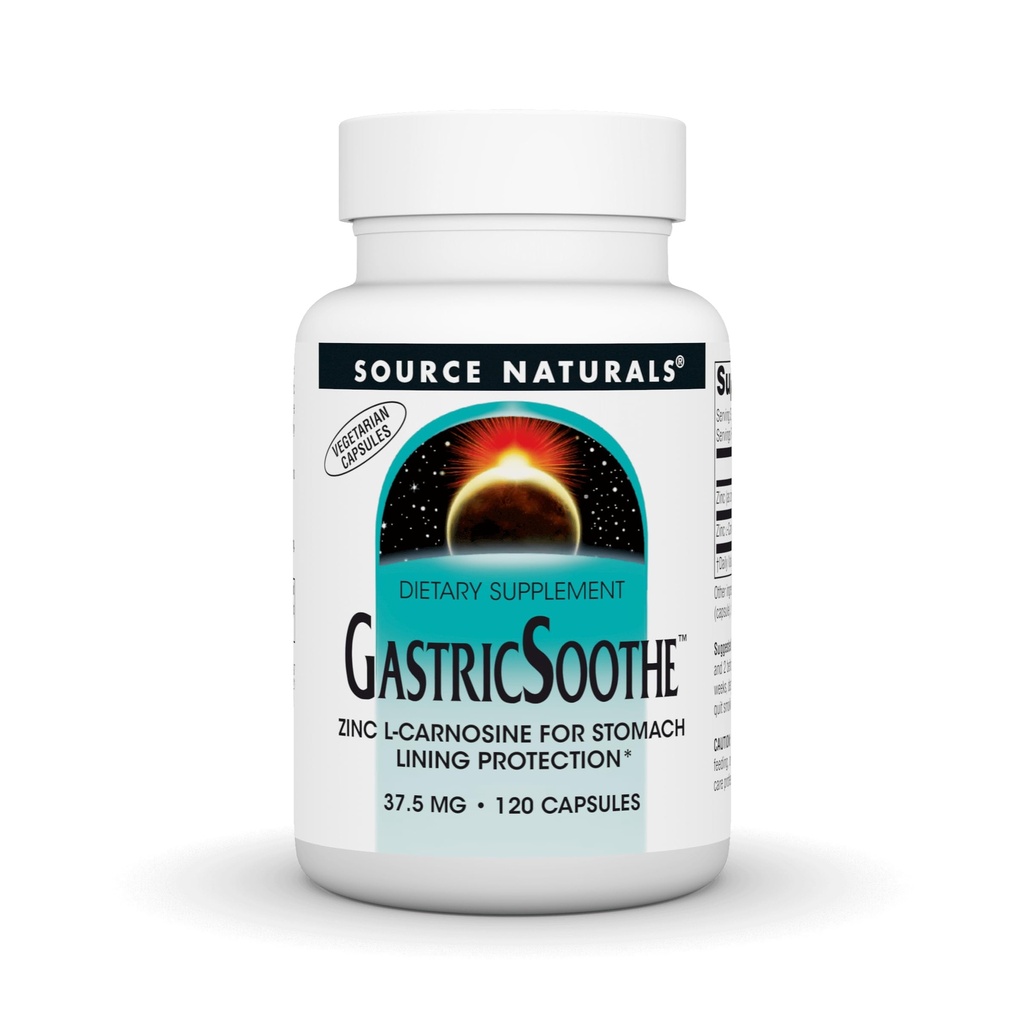 Bron Naturals GastricSoothe Zink L-Carnosine* - 120 Veggie Caps