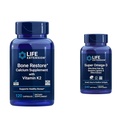 Levensverlengstuk Bone Restore + Vitamine K2 Vitaminen en Mineralen Onderhoud Bone Health & Strength & Super Omega-3 EPA/DHA Visolie, Sesam Lignans & Olive Extract