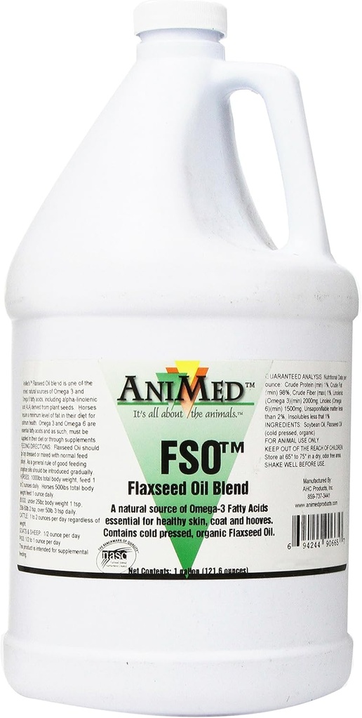 ANIMED Blend Vlaszaadolie (1 Gal)...