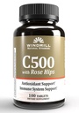 Windmolen C-500 met Rose HIPS Tabs 100'S Windmolen (verpakking van 1)