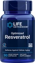 Levensverlenging Geoptimaliseerde Resveratrol, 90 Vegetarische Capsules