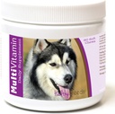 Gezonde Ras Siberische Husky Multivitamine voor honden - Vet Aanbevolen dagelijkse supplement - Bacon smaak - 60 Zachte Kauwen