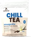 Chill Tea, Soothing Blend, Promotes Relaxation, with Ashwagandha, Chamomile, Turmeric, Stress Relief Tea, Caffeine Free, 14 Tea Bags, 14 Servings
