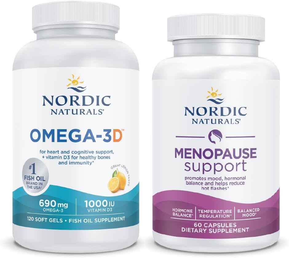 Nordic Naturals Starter Pack - Menopauze Support en Omega-3D