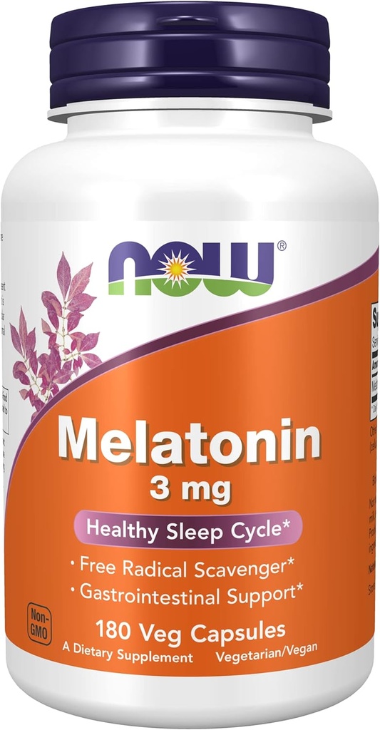 Melatonine 3 mg 180 capsules (verpakking van 2)