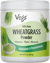 Tarwegras Poedersap - Biologische Groenen Superfood Poeder - Ondersteuning Immuniteit, Digestieve Gezondheid - Tarwegras voor Smoothies, Sap, Bakken - 8 Oz
