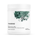 THORNE - Daily Greens Plus - Uitgebreide groene poeder met Matcha, Spirulina, Moringa en Adaptogen, Mushroom en Antioxidant Blends - Verfrissend, Mint smaak 7.2 Oz - 30 Serves
