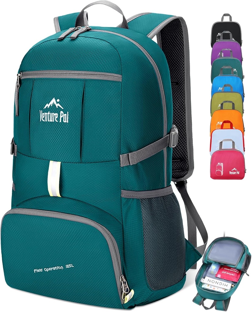 Venture Pal 35L Ultralight Lichtgewicht Packable Opvouwbare Reis Camping Wandelen Outdoor Sport Rugzak Daypack