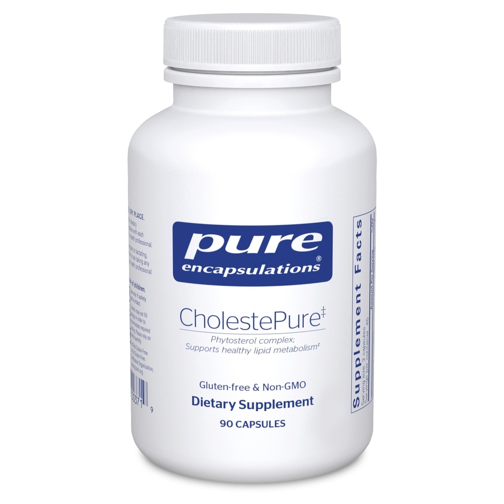 Pure Encapsulaties CholePure Supplement to Support Cardiovasculair Health, Enzyme Function, and Lipide Metabolisme* 