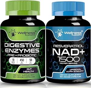 WELNESS LABSRX NAD Supplement Capsules 