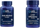Life Extension Liver Health Support Bundel met Anti-Alcohol Complex en leverefficiëntie Formule