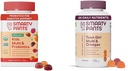 SmartyBants Biologische Kids Multivitamine Gummies: Probiotica, Omega 3 (ALA) & Teen Girl Multivitamine Gummies: Omega 3 Visolie (EPA/DHA), Vitamine D3, C, Vitamine B12, B6