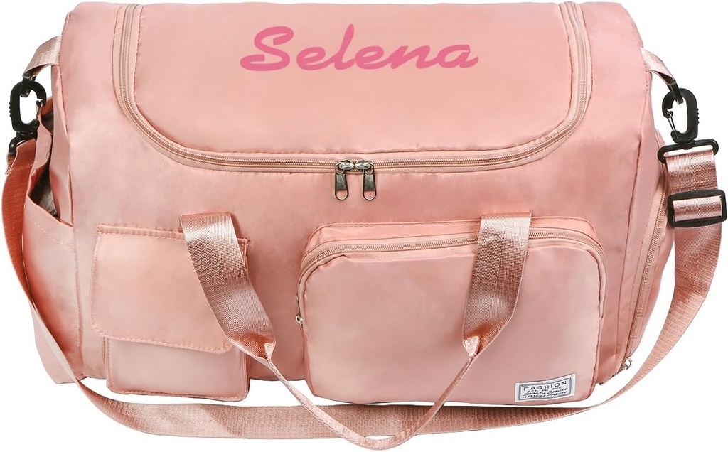 Gepersonaliseerde reis Duffle Bag voor vrouwen: Waterdicht Multi-vakantie met schouderband, Cadeau voor Traveler Lover