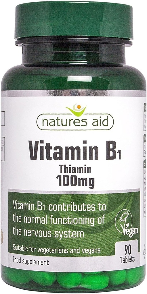 Vitamine B1 100mg 90 Tabs-2 Pack