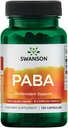 Swanson PABA - Krachtige B Complex ondersteuning rode bloedcel vorming - Foliumzuurcomponent het leveren van zuurstof aan cellen en huidgezondheid ondersteuning - (120 capsules, 500 mg elke)
