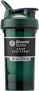 BlenderButtle Shaker Bottle Pro Series Perfect voor eiwitshakes en pre-workout, 24-ounce, groen