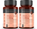 Pureclinica Bilberry Extract 10.000 mg x 360 tabletten (2 flessen) - 10 X Meer Anthocyanidines per tablet dan de meeste anderen - en 5 mg Black Pepper Extract voor 300% verhoogde absorptie