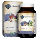Tuin van het leven eenmaal dagelijks Geheel voedsel Multivitamine voor mannen, biologische mannen Vitaminen & mineralen, Vitamine C, Zink, Vegan, voor gezondheid en welzijn, 30 tabletten