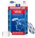 Migraine AID Migraine Relief Patches - snelle acting, niet-gemedicineerde ondersteuning voor hoofdspanning, gemakkelijk toe te passen hoofdpijn Patches, veilig voor dagelijks gebruik, 10 wegwerp Migraine Patches, Made in USA