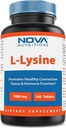 Nova Nutritions L-Lysine 1000 mg - 180 tabletten