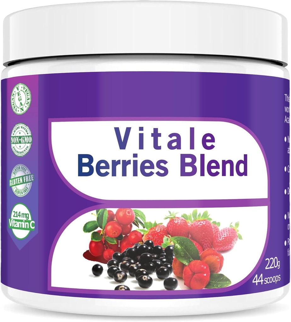 Go Nutra Antioxidant Bessen Blend Superfood Smoothie Powder with Acai Maqui Goji & More Nutritional Boost Smoothie Mix 8oz