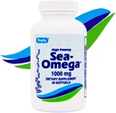 1000mg Natural Hiccupsless Fish Oil Concentraat by Rugby Sea Omega 3 Made in USA for Men/Women,50 Rapid Release Softgels,EPA 300mg,DHA 200mg,Fatty Acid Supplements for Brain/Eye/Hart/Hair/Skin Health