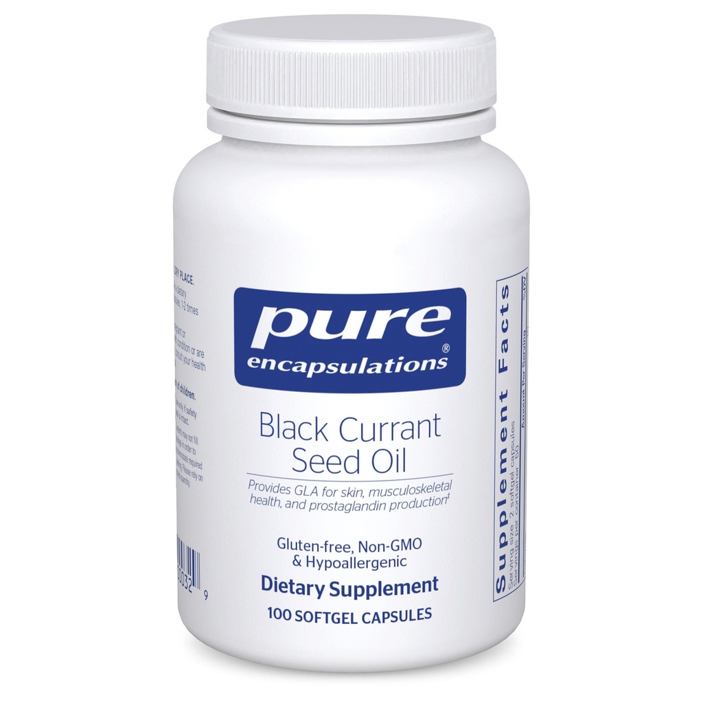 Pure Encapsulations Black Currant Seed Oil 