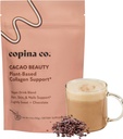 Copina Co. Cacao Beauty Vegan Collagen Booster Drink Blend: Plant-Based Collagen Support Smoothie Drink Vegan Creamy Blend | Cacao Flavor | 1 Bag - 25 Servings per Bag