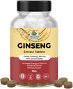Verbazingwekkend Botanicals Panax Ginseng Extract Tablets - 200mg Zeer krachtige 80% Ginsenosides voor energie en ontspanning - Natural Herbal Supplement for Cognitive Booster - 30 tabletten