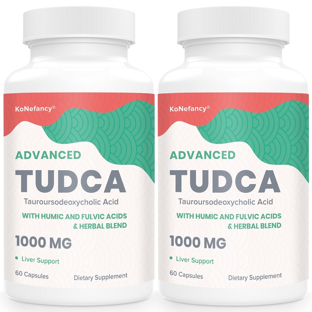 TUCCA Leversupplementen 1000 mg-bile Zouten voor leverreiniging Detox-Milk Thistle Herbal Blend with Fulvic and Humic Acid for Liver,Dispensive Health,120 Vegan Capsules