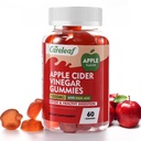 Apple Cider Vinegar Gummies 60 Telt 1000mg AVC met vitamine B6 Vitamine B12 voor Metabolisme, spijsvertering, detox, Gut & Immune Health