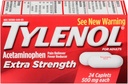TYLENOL Extra sterkte acetaat 500 mg caplets 24 elk