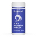 UpNourish Magnesium Supplement - 10 in 1 Magnesium Complex - Volledig Spectrum Magnesium Mineraal Supplementen met Glycinate, Citrate, Taurate, Malate, Carbonate, Oxide en Meer, 240 Vegan Capsules