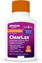 Basic Care ClearLax Polyethyleen Glycol 3350 Powder for Solution, Orange Flavor, Osmotic Laxative, Stool Softener, Relives Occasional Constipatie, 8,3 ounce (Pack of 1)