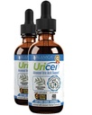 Uricel - Advanced Uric Acid Support & Cleanse Supplement - Liquid Delivery for Better Absorptie - Tart Cherry, Chanca Piedra, Selderijzaad, Kurkuma en meer!