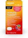 Basic Care - Immuun Ondersteuning Supplement, Berry Chew Tablets, uitstekende bron van het lichaam essentiële zonneschijn Vitamine D, 32 Tellen