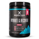 Wilderness Atleet - Hydrate & Recover ..Vloeistof Hydration Powder Electrolyte Drink Mix - Recover Sneller met Bcaas - Hydrate Powder met 1000 mg vitamine C - 30 Serving Tub (Watermeloen)