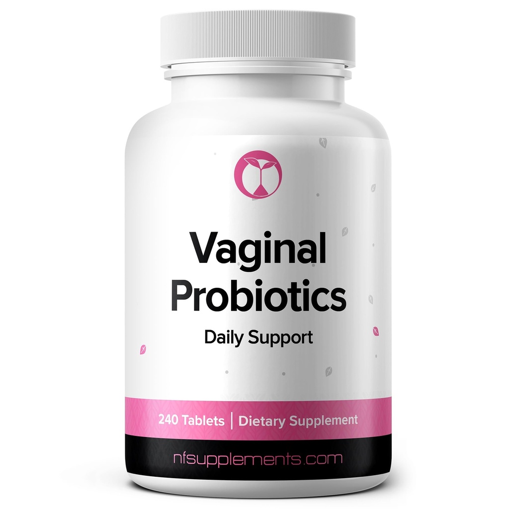 Vaginale Probiotica Supplement ondersteunt PH Balance & Intieme Flora 240 tabletten 3 miljard CFU (240, Vaginale Probiotica)