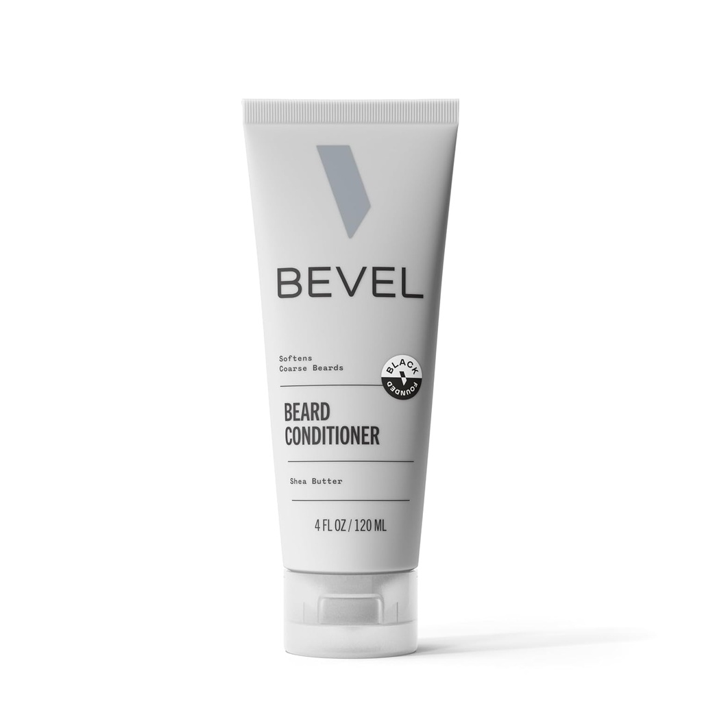 Bevel Beard Conditioner for Men - Beard Softener with Coconut Oil, Shea Butter and Aloe Vera, Softens and Conditions Beard to Help Reduce Breakage, 4 Oz