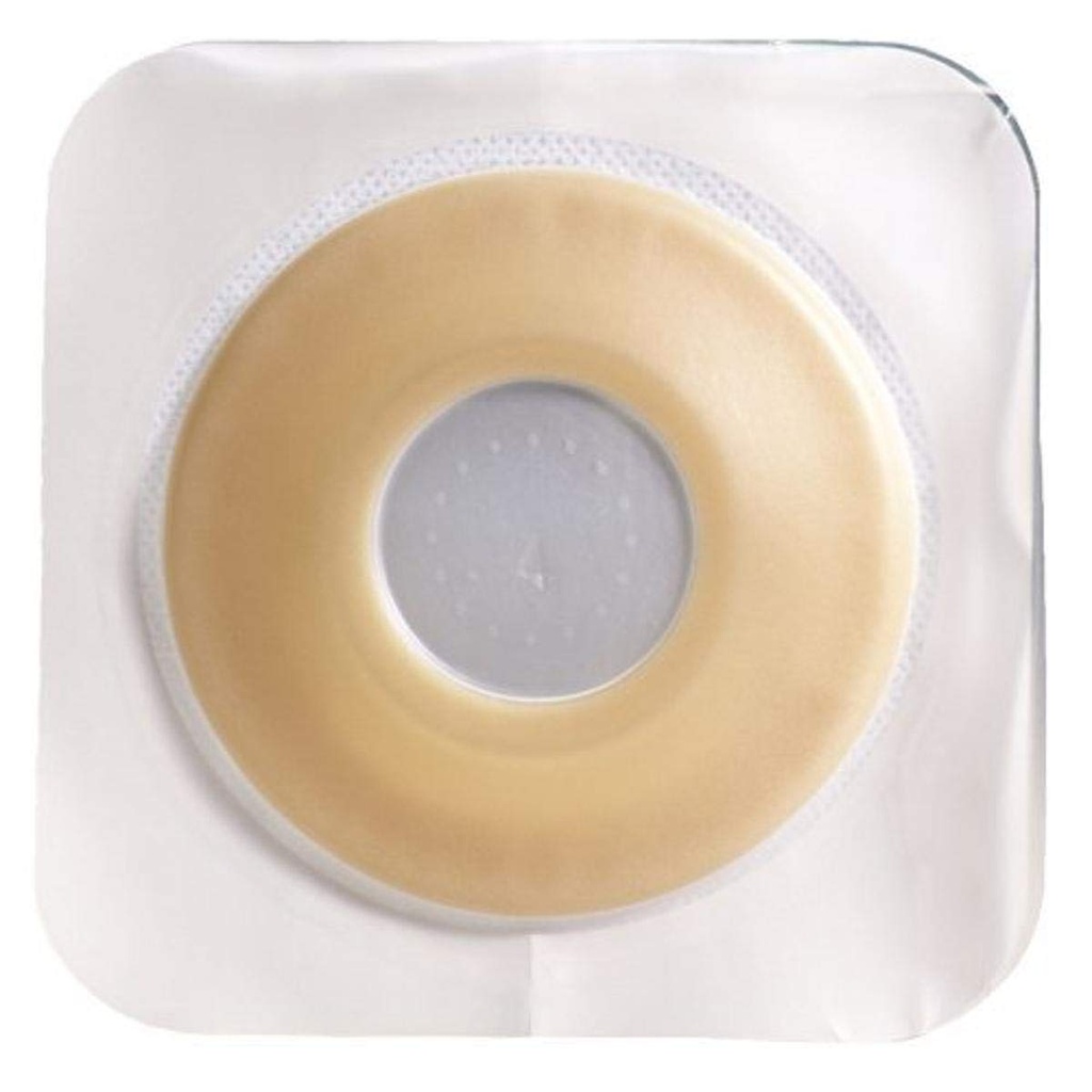 ConvaTec 413180 SUR-FIT Natura Two-Piece Durahesive Skin Barrier with Convex-IT Technology, Pre-Cut, Tape Collar, White, 1-3/4" Flange, 7/8" Stoma Opening, Pack of 10