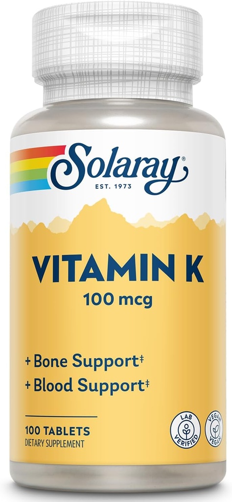SOLARAY Vitamine K-1 100mcg 