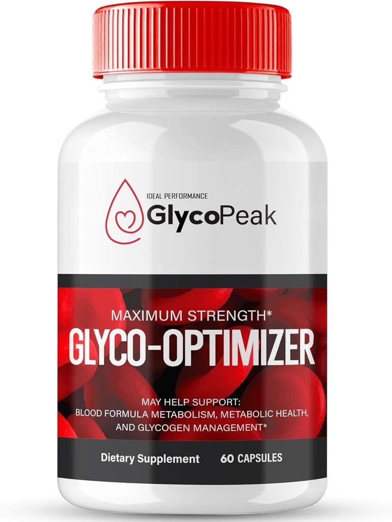 Glyco Peak Glyco Optimizer Supplement Capsules, GlycoPeak Health Support Pillen Maximale sterkte, Glyco Peak Health & Wellness, All Natural Advanced Formula, GlycoPeak Health Reviews (60 capsules)