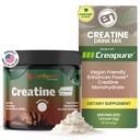 EarthNutri Creatine Monohydrate Powder - Micronized for Better Absorption - Supports Muscle Strength, Strength & Recovery (Powder - Unflavored)