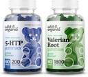 Wild & Organic 5HTP Gummies & Valerian Root Gummies 60 Tellen