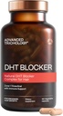 Advanced Trichology DHT Blocker - Hair Growth Supplement for Genetic Thinning for Men and Women * goedgekeurd door American Hair Loss Association - 120 Count (Pack of 1)